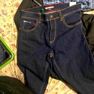 Boys jeans size 16 tommy hilifiger